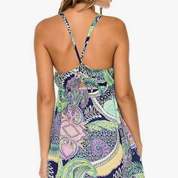 NWT**Luli Fama 3 pc Matching Set- coverup and bikini - Picture 7 of 13